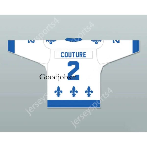 Gdsir Custom PAUL COUTURE 2 LE NATIONAL DE QUEBEC HOCKEY JERSEY LANCE ET COMPTE NEW Top Ed S-M-L-XL-XXL-3XL-4XL-5XL-6XL