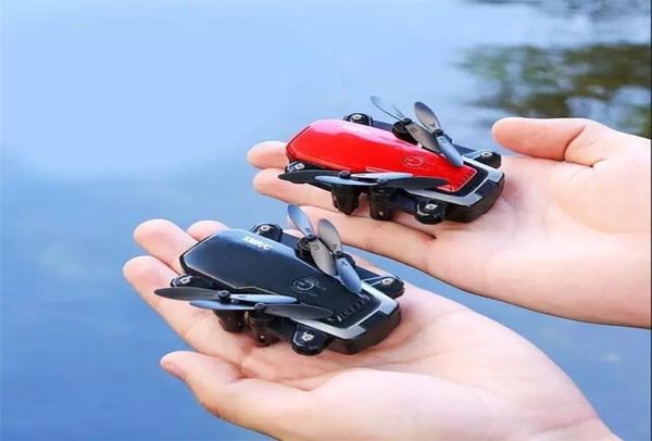 LF606 Mini RC Drone с 4K 5 -мегапиксельной HD -камерой складываемые дроны высота удерживают карманные квадрокоптер -дроновые игрушки для мальчиков 22021736772