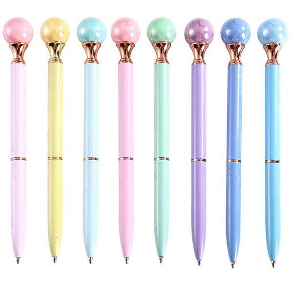 Crine Crystal Spin BallPoint Pen Penna di alta qualità Business Office Scrittura a sfera Pens Pens Office Stationery Forniture