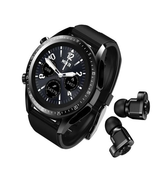 T10 Digitale Smartwatch Männer reloj Fitness Uhr Smartphones TWS Bluetooth Kopfhörer Anruf Musik Herzfrequenz blutdruck sauerstoff mon5986124