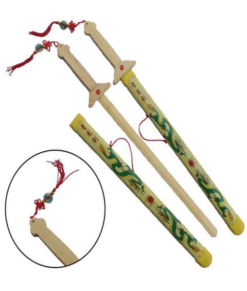 Nuove arti marziali cinesi Kung Fu Tai Chi Bamboo Sword Pratica di allenamento Decorazione per le prestazioni per bambini Sports per bambini BE44278186105695