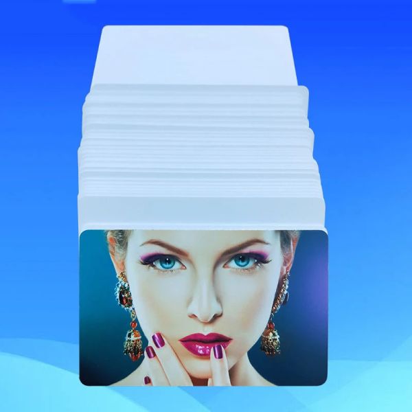 Carte vuote Card bianca PVC PVC Stampante Card White White Stamping Direct Carto