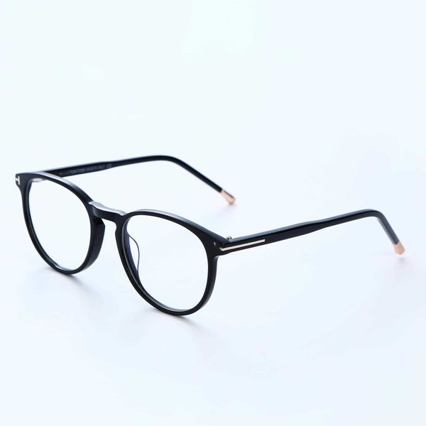 Berühmte Marke Sonnenbrille Toms Art Ultra leichte runde Rahmenbrillen für Herren und Frauenplatten Myopia Linsen Modedesigner Sonnenbrille