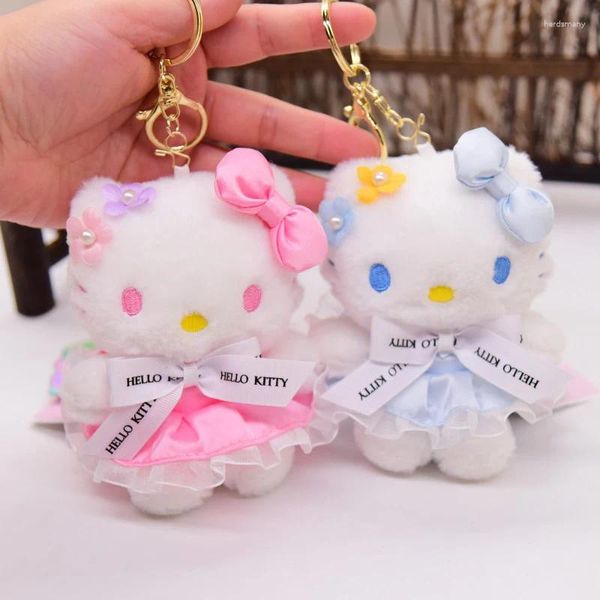 Keychains Kawaii Keychain fofo Múltipla cor de corneca de boneca