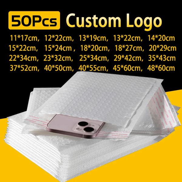 Mailers Bubble Mailers Wholesale 50pcs Courier Busta per spedizioni per spedizioni di spedizioni per le spese di spedizione Pacchetto di consegna Packaging Packaging