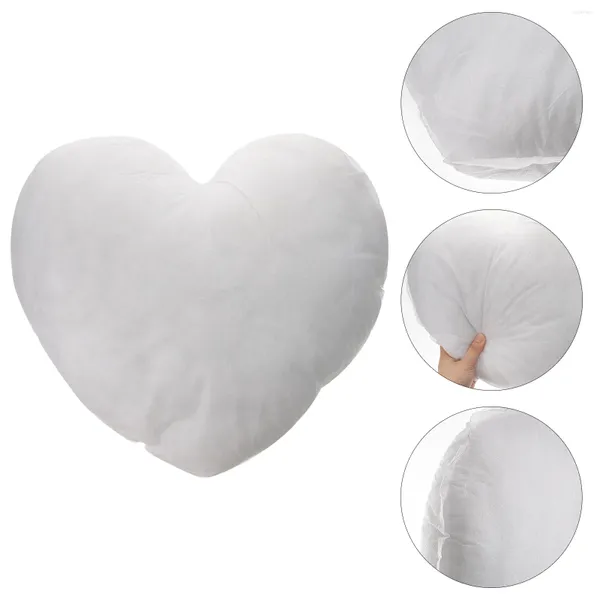 Pillow Throw Case Stuffer Heart Form Innenfüller