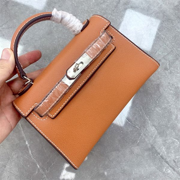 Designer-Umhängetaschen S Frauen Kreuzkörper Handtaschen Geldtaschen Geldbörse echte Lederboten Cowhide Mode große Tasche Vollkorn Litchi Clutch Bag 3Size 22 25 28 cm