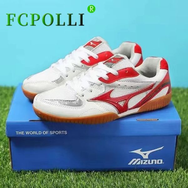 Stivali Nuovi scarpe da tennis di arrivo uomini e donne scarpe da badminton in gomma per coppie anti -slip donne scarpe da campo da campo da campo scarpe sportive