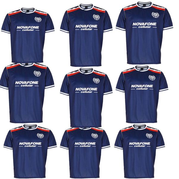 97 99 Dundee Retro hochwertige Fußballtrikots Man Version 1997-1999 Dundee FC Home Vintage Football Shirt