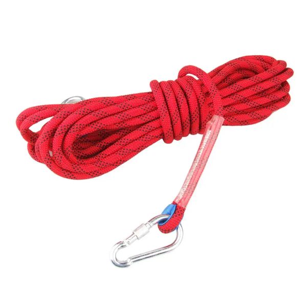 Paracord 10m 12 mm Sicurezza intaglio intagliato Rocce Rappelling Cord Rope