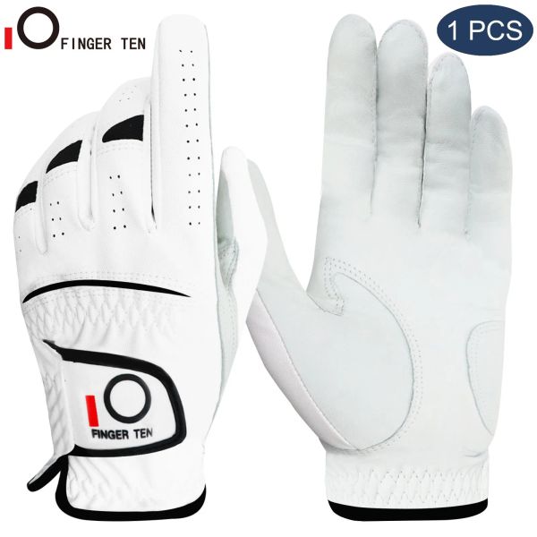 Перчатки 1 шт. новые мужские перчатки для гольфа Cabretta кожа левая рука правая Weathersof Lh Rh Fit маленький средний ML большой XL Прямая доставка