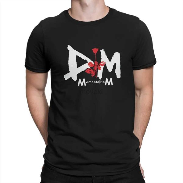 Erkek Tişörtler Müzik Band Depeche Serin Mod DM T Shirt Moda Erkekler Yaz Giyim Polyester O-Neck Tshirt 2443