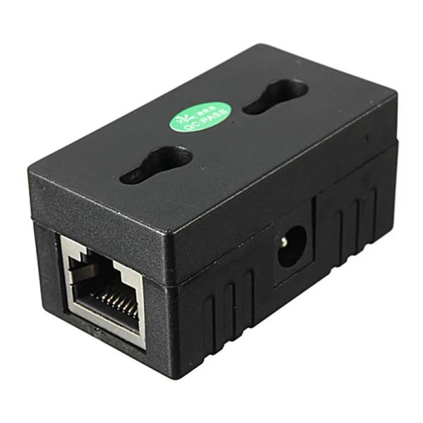 1000/100Mbps Poe Poe Power sobre Ethernet RJ-45 Adaptador de montagem de parede do injetor de Ethernet para CCTV IP Câmera de rede