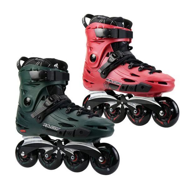 Ayakkabı Japy Skate% 100 Orijinal Uçan Kartal F6s Sline Skates Falcon Akıllı Akslar Roller Paten Ayakkabı Slalom Ücretsiz Paten Patinler