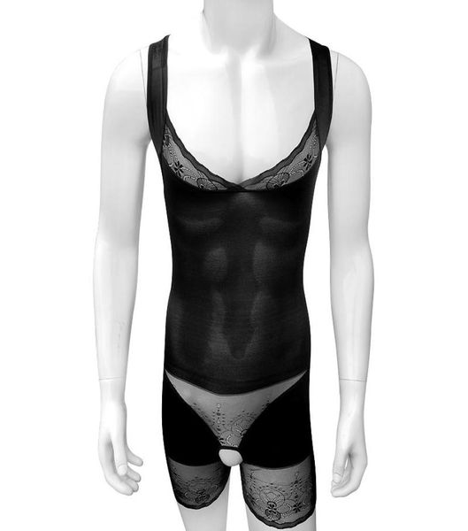 MEN039S Vücut Desterleri Sissy şekillendiren onesies Erkek Bodyshaper iç çamaşırı hips göğüs push yukarı düz karın bel ince açık kasık sıkı 6817058