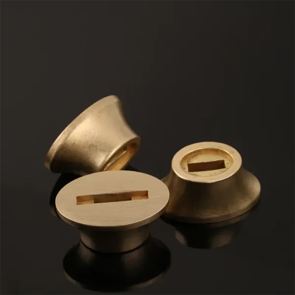 Ferramentas 1pc Manuselada de bronze sólida proteger Diy Fazendo o Pommel Bolster de capa fundido CNO