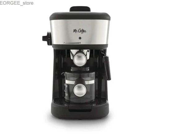 Кофеварки Mr. Coffee 4-Sot Steam Espresso Cappuccino и Latte Maker в Black Y240403