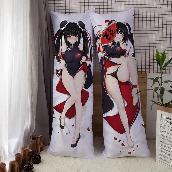 Almofada de anime travesseiro Data de uma travesseiro de personagem ao vivo abraçando travesseiros de jogo sexy otaku capa namorado