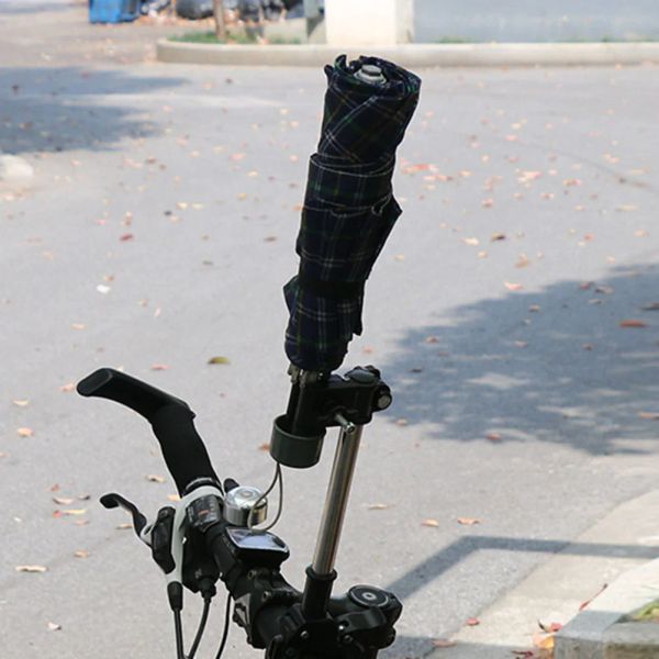 Berghalter Regenschirme Rollstuhl Babystuhlfahrrad -Regenschirm Rahmen Griff Regenschirmanschluss Kinderwagen Leichtes Gewicht