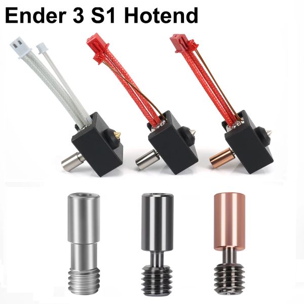 ENDER-3 S1 Kit hotetend Bi-Metal Heatbreak 3D Parti della stampante sprite EstrUder ENDER3 S1 BIMETAL THOLOGE PER Ender 3 S1 Testa di stampa