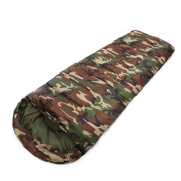 Снаряжение, военный спальный мешок, конверт, снаряжение для кемпинга, зимнее сверхлегкое водонепроницаемое одеяло для выживания на открытом воздухе, камуфляжное одеяло для сохранения тепла