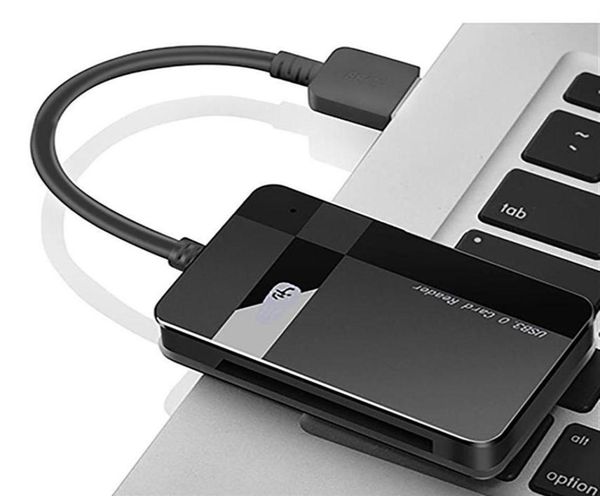 Epacket C368 AllinOne Card Reader High Speed ​​USB30 Celular Telefone TF SD CF MEM MEMAIS DE CARTO ALL EM ONE LEITORES293V226N240M273W237N8821992