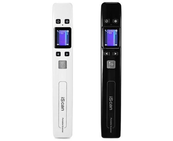 Сканеры оригинал ISCAN Wireless WiFi Portable Digital Scanner 1050DPI Поддержка документа A4 JPEG / PDF с помощью слота TF Card