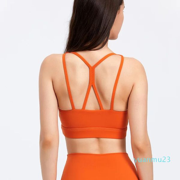 Наряд высококачественный 75 %Nylon25 %Spandex Sports Bra Fiess Fiess Жилета для йоги в тренажерный зал.