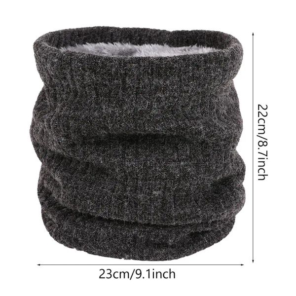 Wärme Fleece Snood Halswärmer Schal warmer Winter Ski für Männer Frauen Geschenke