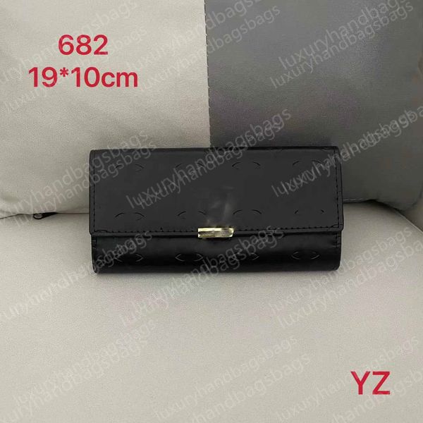 Fashion Designer Classic Wallet Woman Clip Clip Clip Classic Classic Bronzo Borsa Bronzo Porta della Carta Luxuria Coin Porta Passaporto Case Case Caschetti Wyg Wyg