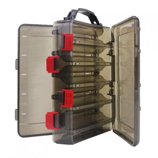 Boxen 20 x 17 x 5 cm Doppelseite Fischereiköderbox mit Luftloch für Garnelenköder Hartlöhne Aufbewahrung Multifunktion