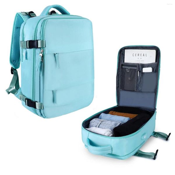 Rucksack Frauen Reisen Große Kapazität Flugzeug Multifunktionale Gepäck Leichte Wasserdichte Notebook Rucksäcke Frau Sport Taschen