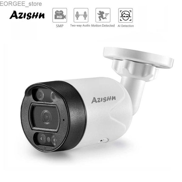 Altre fotocamere CCTV ADANGE LUNGO 2,8 mm H.265 5 MP Sicurezza POE IP Detection Human Detection Outdoor Audio Video Surveiillance Full Color AI Camera Y240403