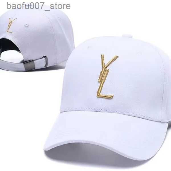 Ball Caps Cap Designer Hat Hat Luxury Casquette Cap Solid Color Letter Design Hat Moda Hat de Temperamento Match Style Ball Caps Men Women Baseball Capq240403