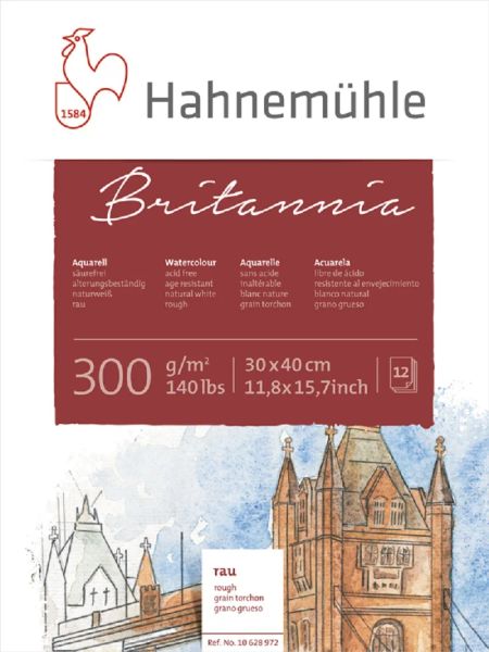 Papel alemão Hahnemuhle livro de aquarela
