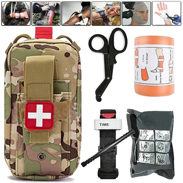 Sopravvivenza Kit tattico di pronto soccorso EDC EDC Kit di emergenza di sopravvive