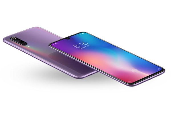 Xiaomi Mi 9 mi9 4g LTE celular celular 6 GB RAM 128 GB ROM Snapdragon 855 Octa Core Android de 639 polegadas Curvido Curve