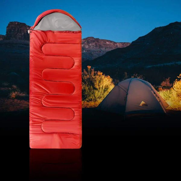 Gear Camping Sacos de dormir de 1 kg portátil 3 temporada Equipamento de tenda Nature caminhando mochila móveis de viagem