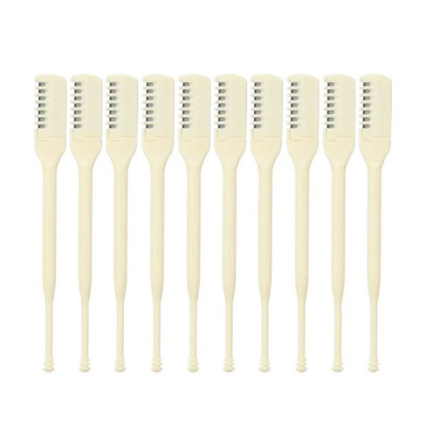 Yunduogirl 5/10pcs Nase Haarentferner 360 rotierende Nasencippers Nase Haar Trimmer für Frauen Männer manuelle Nase Haar Trimme