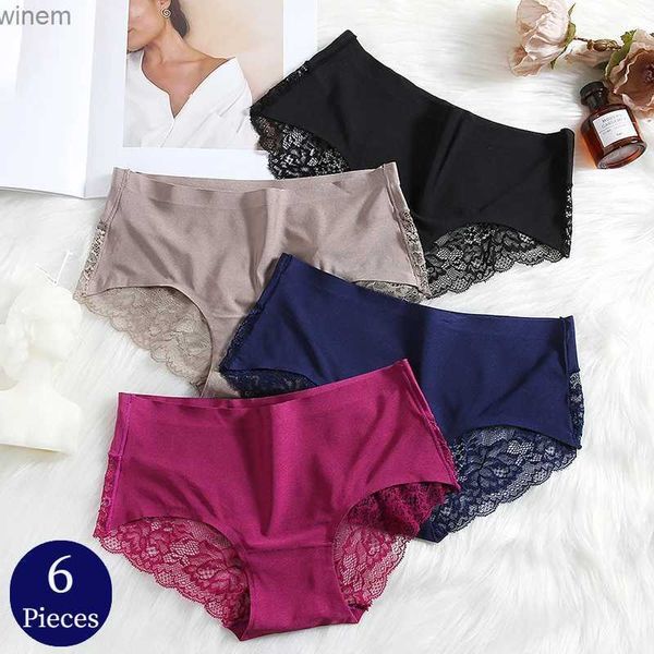 Calcinha feminina Troubridge de 6 peças/set calwear mulher