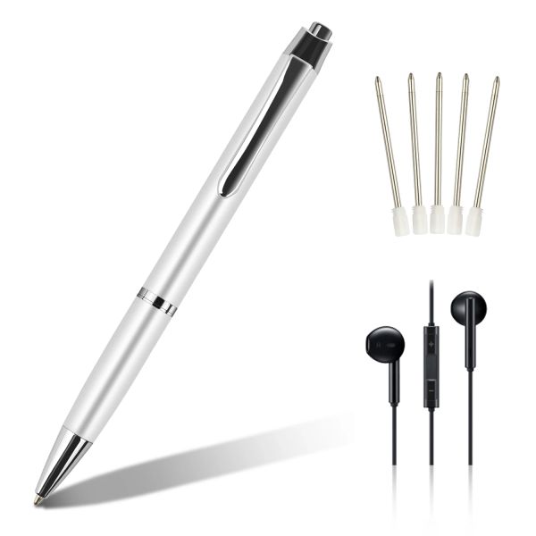 Recorder 16 GB 32 GB Stift Sprachrekorder professioneller Aufnahmestift Diktaphon -Sound -Rekord -Gerät Schreibpene Audio -Recorder