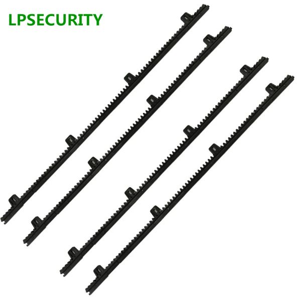 Kits lpsecurity 4m por pacote nylon rack rack pinhão rolando portão abridores deslizantes