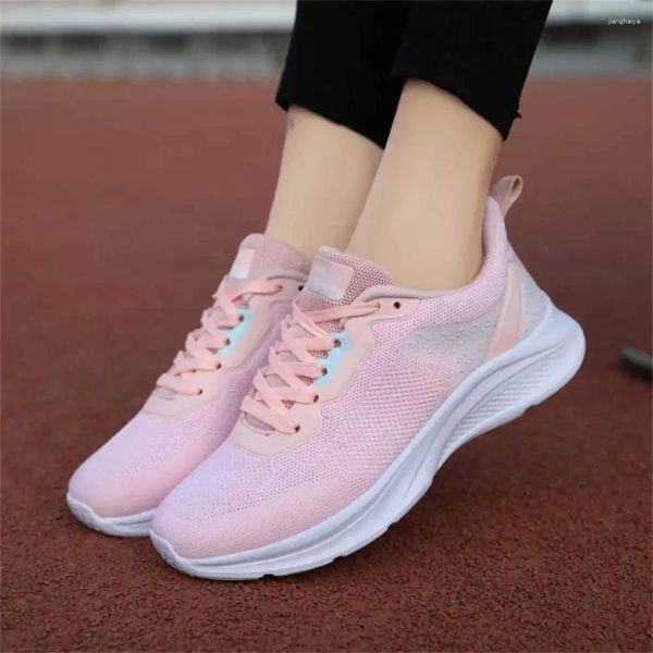 Lässige Schuhe Soft Low Designer Luxus -Wohnungen Sneakers Damen 2024 Sommer Fuchsia Frau Sport scheuchen Damenhoes Universal Marke