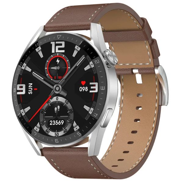 Orologi dt3 max smart orologio uomini donne ai vice vice assistente nfc fai -da -te personalizza face bt call gps tracker smartwatch per huawei ios