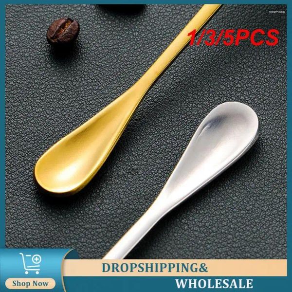 Кофе Scoops 1/3/5pcs Spoon Elegant Fork Angatforing Dailware Coremere