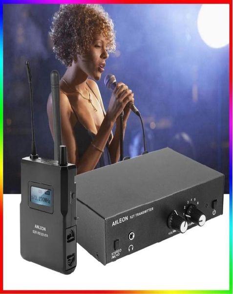 Оригинал для Anleon S2 UHF Stereo Wireless Inear Monitor System 670680 МГц мониторинг ушей Профессиональный цифровой звук 6208154