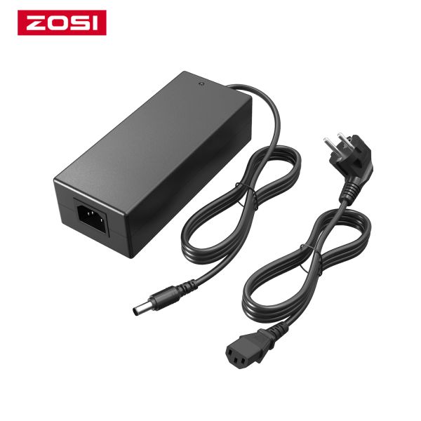 Аксессуары Zosi 52V3A Power Adapter Poyt AC 100240V Wall Charger EU/AU/UK/US Работа с устройствами 52 В для безопасности наблюдения POE NVR