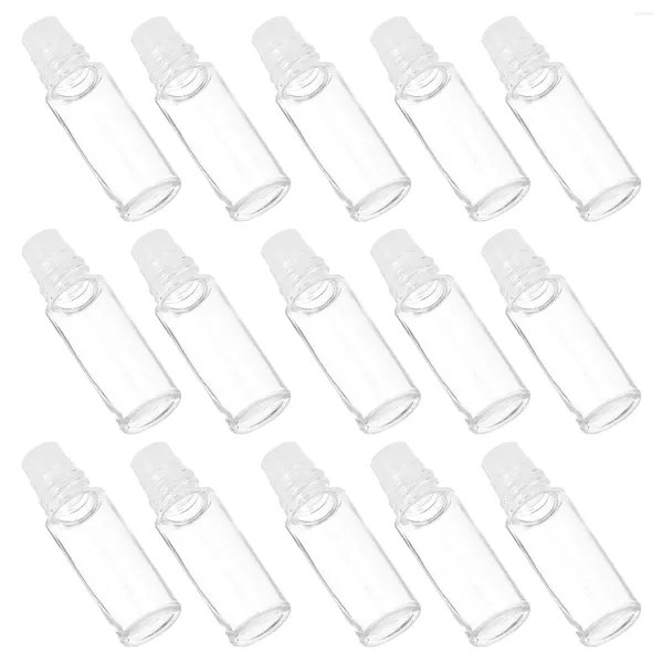 Бутылки для хранения 20 ПК, контейнеры для макияжа, свободная бутылка бутылка пластиковая блеск банка портативных слоев