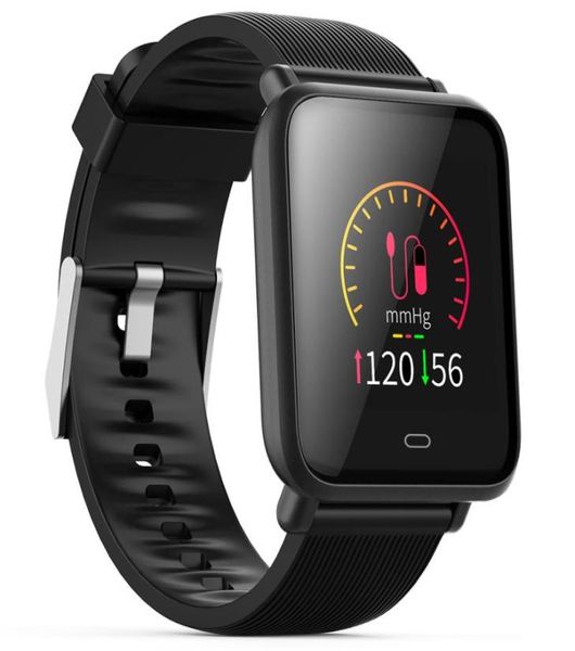 Q9 Smart Bracelet Watch Herzfrequenzmonitor IP67 5ATM Passometer Smart Watch Sport Aktivitäten Tracker Bluetooth Armbandwatch für ANDR5888105