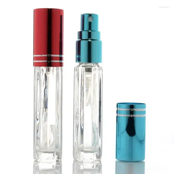 Speicherflaschen 150pcs Mini 3ml Sprühflasche klares Glas tragbarer nachfüllbarem Make -up -Entferner Parfüm Duft Feine Nebel